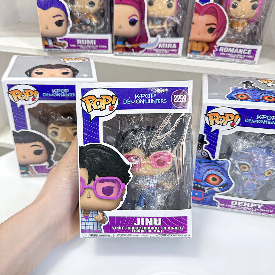Funko POP KPOP Witch Hunter Group Trendy Handheld Office Peripheral Game Cartoon Model Toy Ornaments Boy Birthday Gift