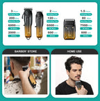 VGR 644 gradient hair cutting combination electric shaver rechargeable professional men's hair clipper carving electric pusher