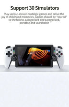 M28 Retro Handheld Video Game Console, 7.1-inch screen, 30+ emulators for PS2/PS1/PSP, 3D dual analog sticks [God of War Classic