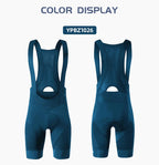YKYWBIKE Men's Cycling Bib Shorts Road Bike Bibs Bicycle Tights Cycling MTB Bib Pants  with 6 Hours Padded Belgium Padding