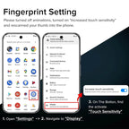 Fingerprint unlock Glass for Pixel 9 Pro 10 8A 9A 10A 7A 8 Pro Screen Protector Pixel 9 Pro XL Tempered Glass for Google Pixel 9