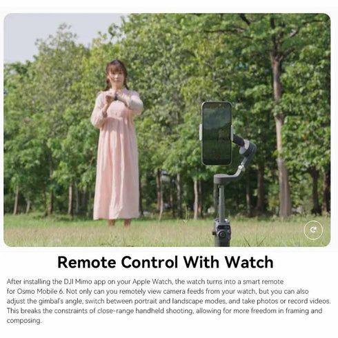 DJI Osmo Mobile 6/7/7P/8 Handheld Gimbal 3-Axis stabilisation activefollow 5.0 Built-In Extension Red Original Brand in stock