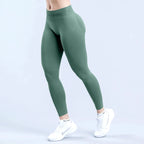 Women's High Waist Seamless Yoga Leggings Tummy Control Butt Lifting Workout Pants Soft Athletic Leggings for Gym Fitnes Running