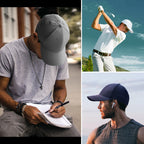 FUICUI Unisex Classic Mesh Adjustable Breathable Golf Dad Hat Baseball Cap for Running Fishing and Outdoor Activities