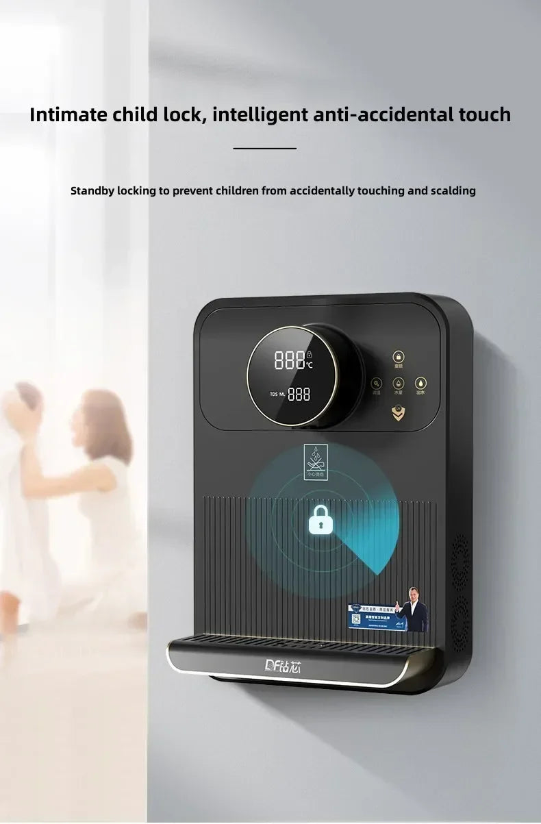 Pipeline machine household wall-mounted embedded direct drinking instant heating small intelligent fast heating water dispenser