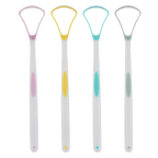 Tongue Scraper Cleaner for Adult Kid,Tongue Brush for Fresh Breath Dental Eliminate Bad Breath in Seconds Oral Care Tool