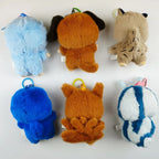 *In Stock  Naruto Itachi Sasuke Kakashi Gaara Series Blind Box Trendy Toy Figure Plush Pendant Collection Christmas Gift