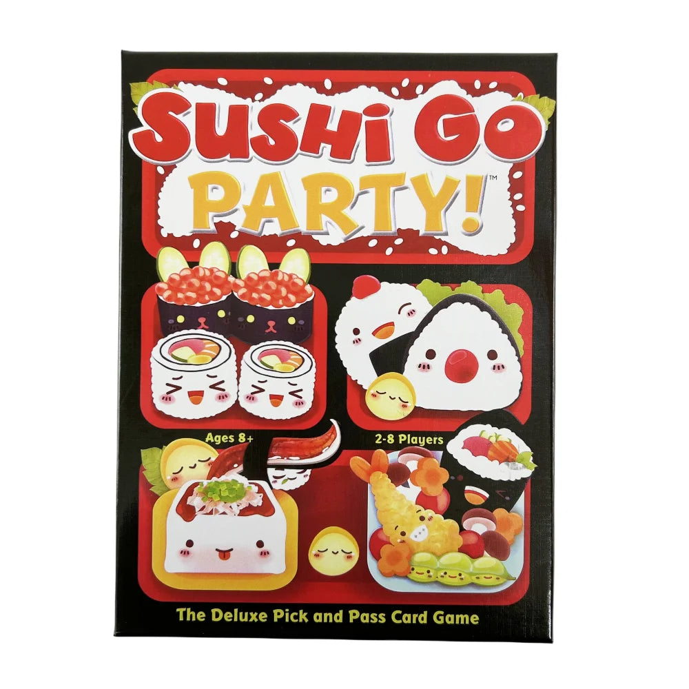 Sushi Go Party Family Gathering Game Card,Fun Card Game,Party Board Deck