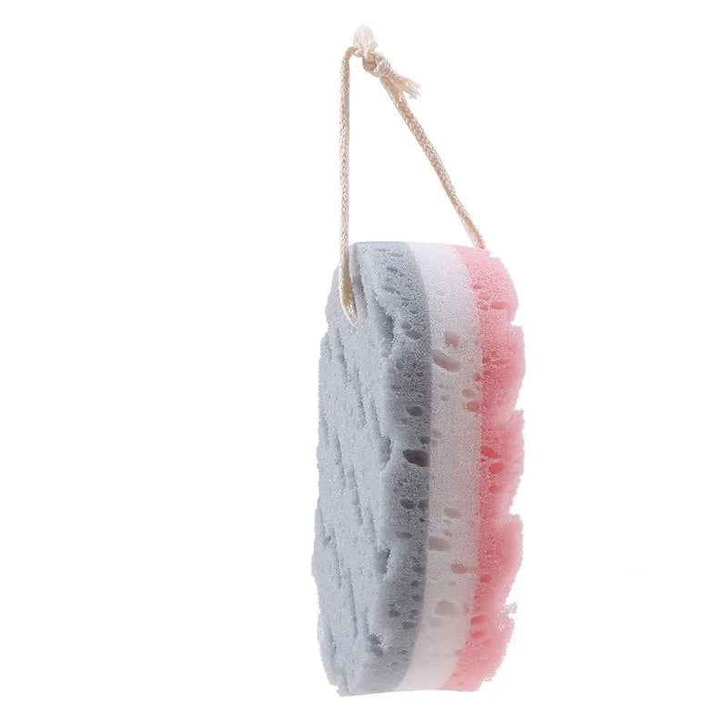 1-5PCS Soft Shower Sponge Ball Gentle Exfoliator Massage Cleansing Brush For Daily Body Skin Care And Bathing Use