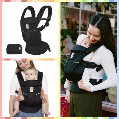 Egobaby 360 Omni Baby Carrier Cotton Breathable Ergonomic Backpacks Holder Shoulder Waist Belt Sling Suspenders 360