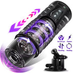 Telescopic Rotation Male Masturbator Cup Vagina 7 Thrusting Masturbation Cup Sex Toys for Men Automatic Piston Mastubator