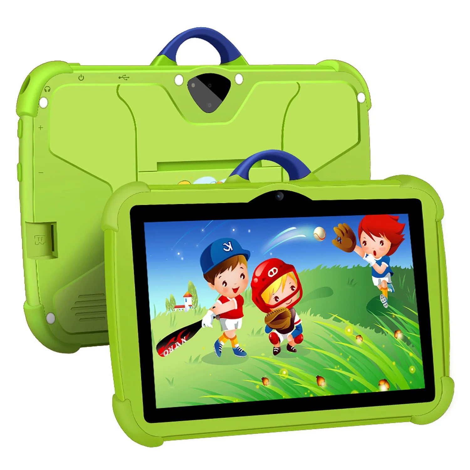 New 5G WIFI 7 Inch Android Kids Tablets Quad Core 4GB RAM 64GB ROM Dual BOW Cameras Cheap And Simple Children's Gifts Tablet PC Main image