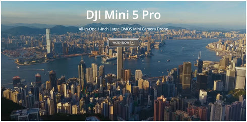 DJI Mini 5 Pro Ultra-Light & Folk Drone 4K/60fps HDR Video Camera Drone Under 250g Extended Battery Life