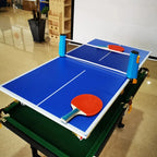 1 Set Ping Pong Paddles Set Retractable Net Exercise Table Tennis Set Rackets Balls for Family Home Gym Player Traveling Sports
