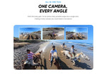 Insta360 X4 Air / X4 Action Camera - 165g light 8K 360-Degree Camera, Invisible Pole Effect Built-in want X4 Air
