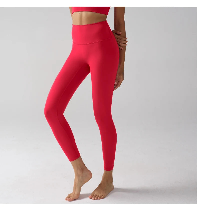 High Waist Naked Feeling Leggings Women Fitness Running Yoga Leggings Pants Energy Gym Tight Leggings Casual Workout Leggings