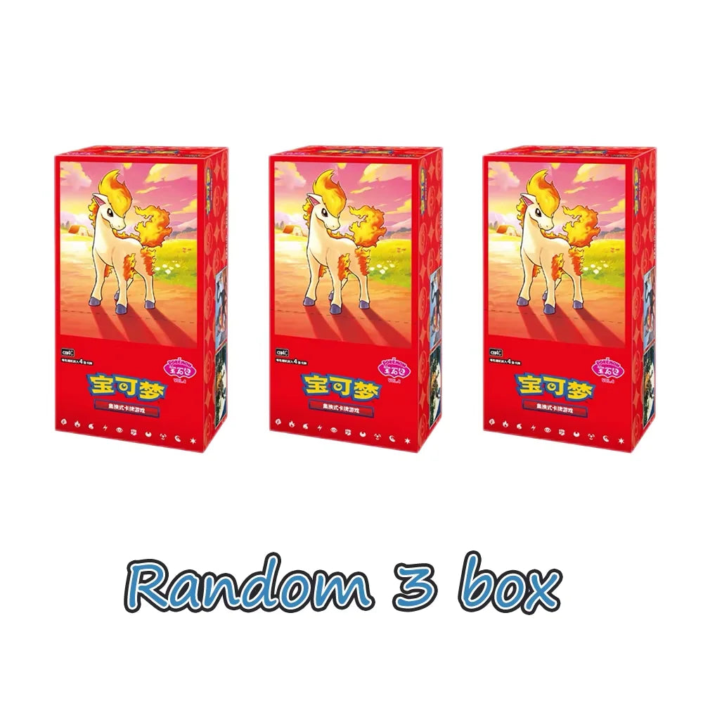 100% Genuine Pokemon TCG Gem Pack Vol.4 Cards Gem Pack 4 Simplified Chinese Scarlet Violet Gem Bag Booster Pack Gem Pack Vol 4