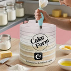 15/20/25cm Adjustable Round Cake Ring Mold Extendable With Scale Mousse Dessert Cake Cream Baking Kitchen Tools Cake Styling Kit