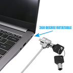 Laptop Lock Key Lock 1.2m Long Thick Anti Shear Steel Wire Lock Secure And Anti-theft