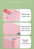 Baby Wipes Heater Wet Towel Dispenser Thermostat Warmer Tissue Paper Case Napkin Electric Heating Insulation Storage Box Holder