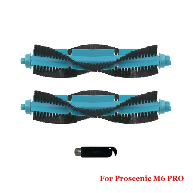 Accessories For Proscenic M6 Pro Robot Vacuum Cleaner Part Main Side Brush Hepa Filter Mop Cloth Pad Replacement Spare Parts