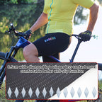 DAREVIE Cycling Bib Shorts Seamless 4.0 Italy ELASTIC-INTERFACE Pad Cycling Shorts Diamond Leg Gripper Men's Bretelelle Shorts