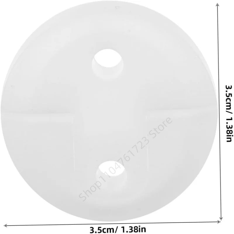 10Pcs White Electrical Safety Socket Protective Cover Baby Care Safe Guard Protection Anti Electric Shock Rotate Protectors
