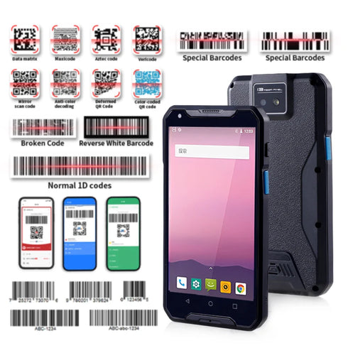 PDA927  Android 2D Qr Code Reader Handheld Terminal Pda Android Barcode Scanner With Nfc Rfid Reader Medical Device Pdas