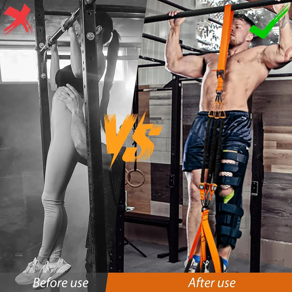 Pull Up Assistance Bands Set Heavy Duty Resistance Strap Pull-ups Assist for Men Women Hanging Training Upper Body Stretching